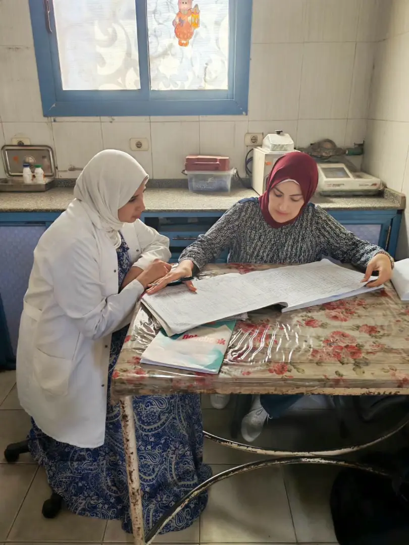 صحة البحيرة تتابع معامل وحدات الرعاية الصحية ميدانيًا - fb img 1784020931050