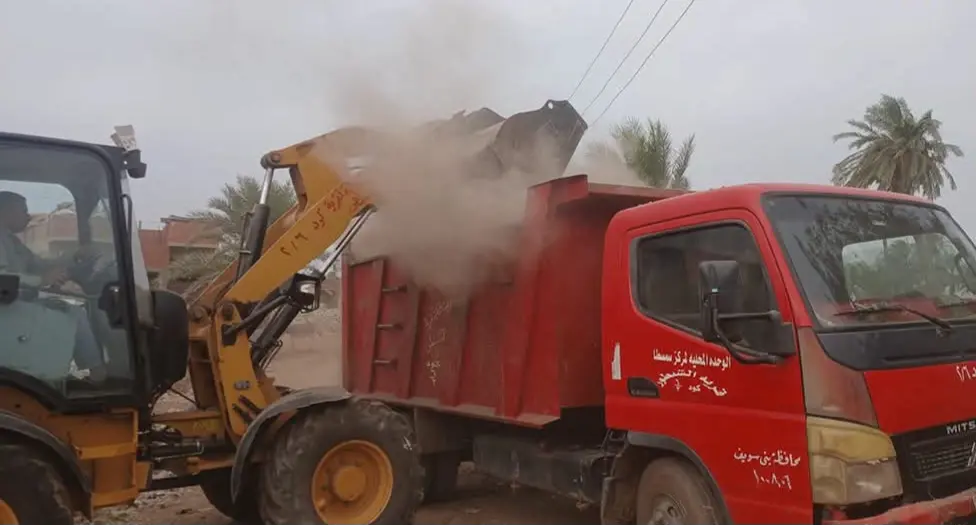حملات مكثفة للنظافة وإزالة التعديات بمراكز بني سويف لتحسين جودة الخدمات