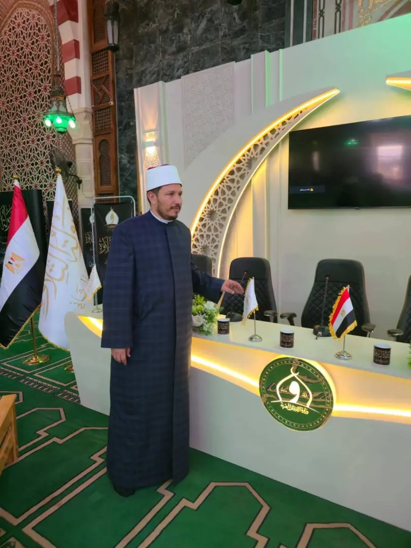 مدير أوقاف البحيرة يتفقد الاستعدادات النهائية لانطلاق اختبارات الموسم الثاني من «دولة التلاوة» - fb img 1784394569208