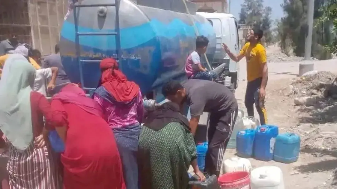 "عايزين مياه".. أهالي عزبة 241 بالبحيرة يستغيثون من أزمة انقطاع مياه الشرب