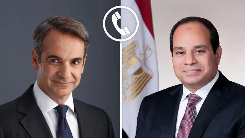 الرئيس السيسي يؤكد تضامن مصر الكامل مع اليونان في مواجهة تداعيات حرائق الغابات