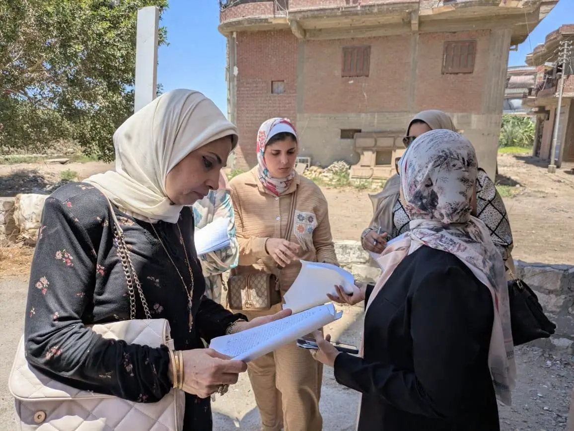 من بيت لبيت.. جولة ميدانية لمتابعة مكافحة البلهارسيا بقرى دمنهور