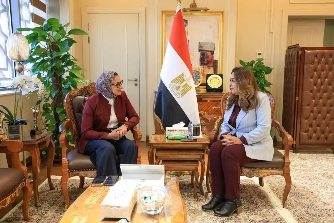 وزيرة التنمية المحلية والبيئة تتابع مع محافظ الوادي الجديد المشروعات التنموية والخدمية والخطة الاستثمارية وملفات التصالح والتقنين