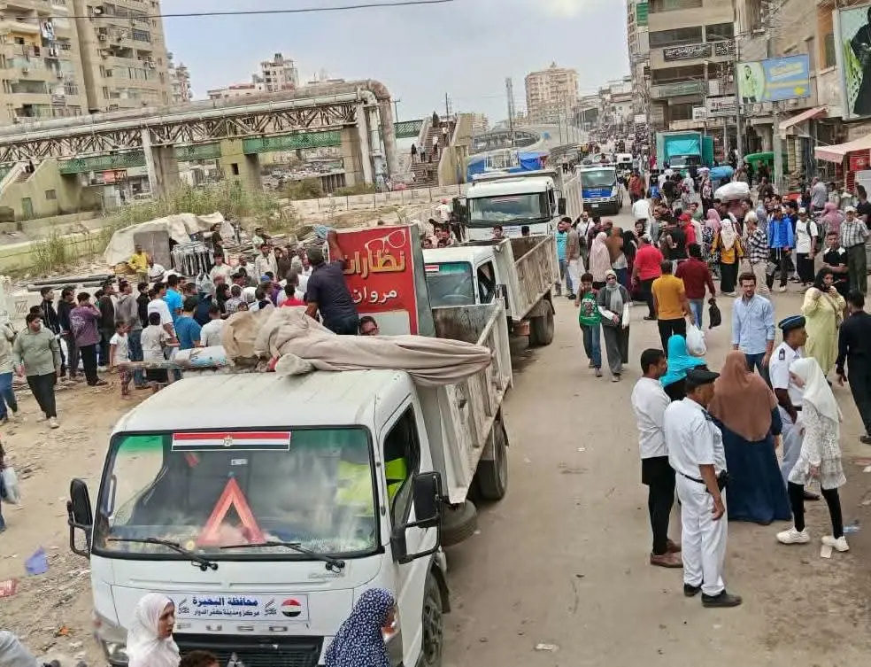 رفع ٦٨٣ حالة إشغال طريق بشوارع كفر الدوار خلال حملة أمنية  مكبرة لفرض الإنضباط - fb img 1791209925016