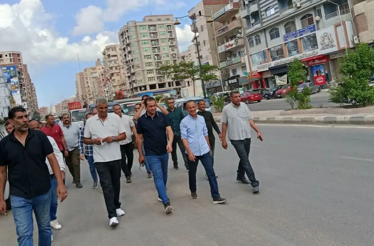رفع ٦٨٣ حالة إشغال طريق بشوارع كفر الدوار خلال حملة أمنية  مكبرة لفرض الإنضباط - fb img 1791209928950