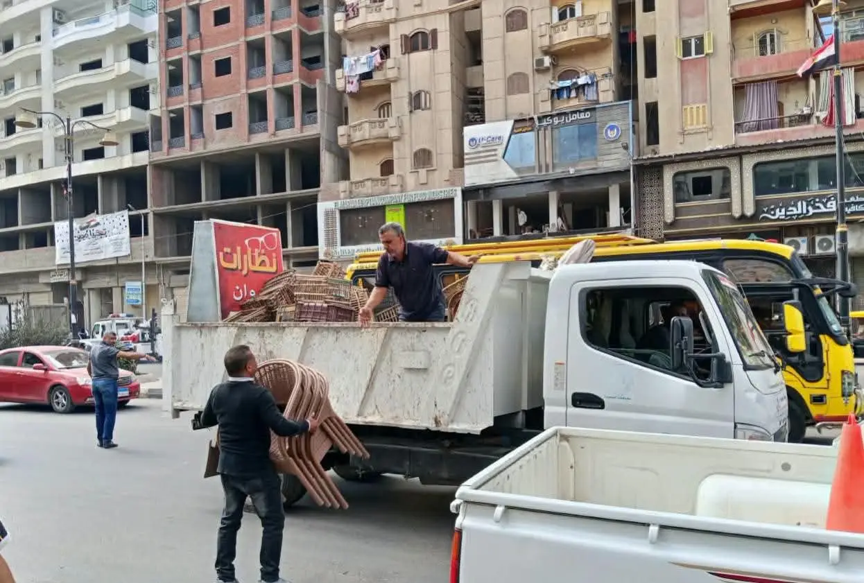 رفع ٦٨٣ حالة إشغال طريق بشوارع كفر الدوار خلال حملة أمنية  مكبرة لفرض الإنضباط - fb img 1791209946302