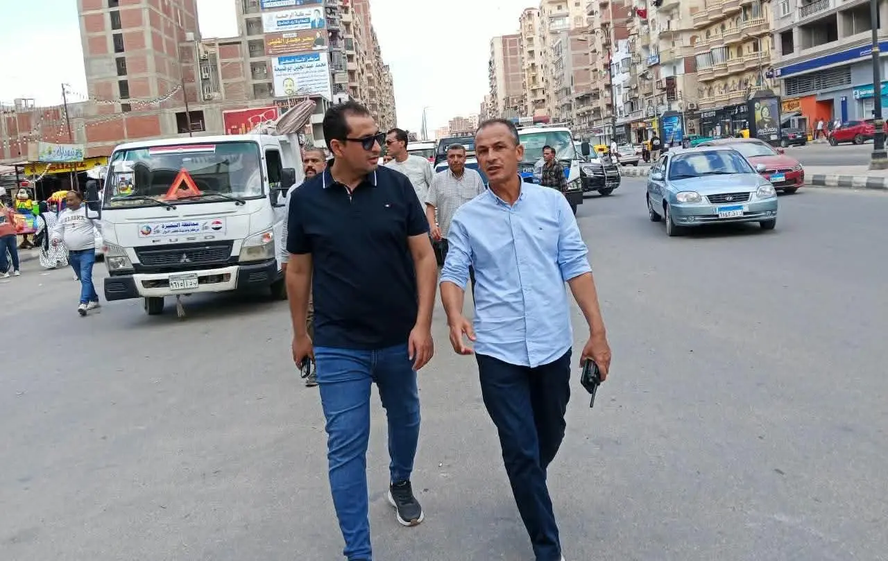 رفع ٦٨٣ حالة إشغال طريق بشوارع كفر الدوار خلال حملة أمنية  مكبرة لفرض الإنضباط - fb img 1791209954250