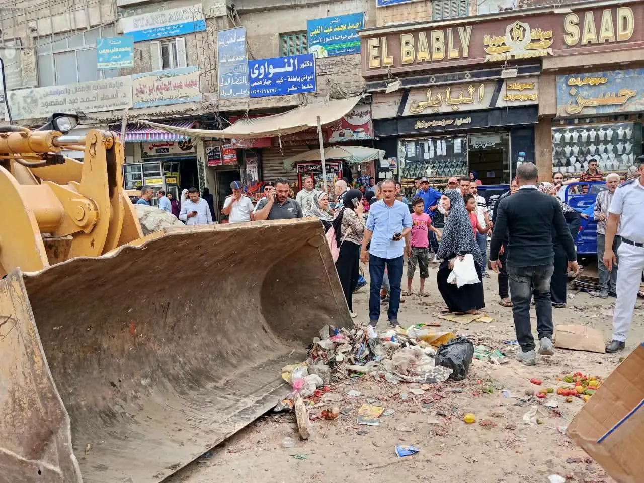 رفع ٦٨٣ حالة إشغال طريق بشوارع كفر الدوار خلال حملة أمنية  مكبرة لفرض الإنضباط - fb img 1791209975817