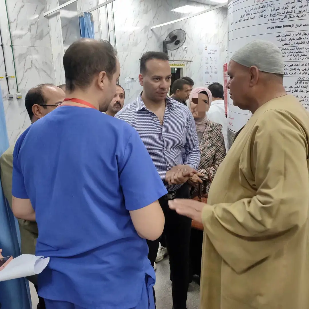 وكيل صحة البحيرة من مستشفى الدلنجات: إحالة ملف وفاة محمد شريف للنيابة.. ولا تهاون مع أي تقصير - fb img 1792355248336
