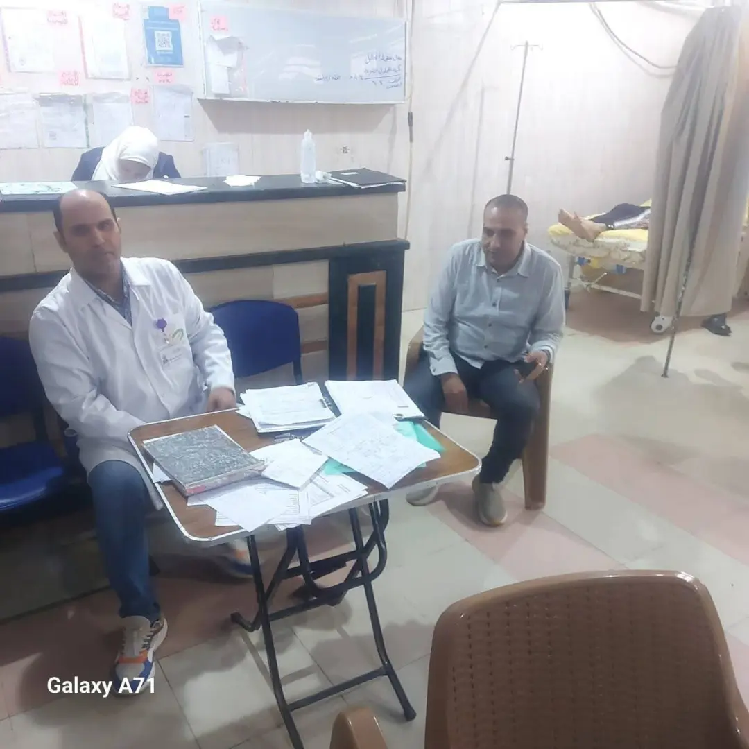 وداعًا للمكاتب المغلقة؟.. مديرو مستشفيات البحيرة يتابعون العمل من قلب الإستقبال - fb img 1792413882122