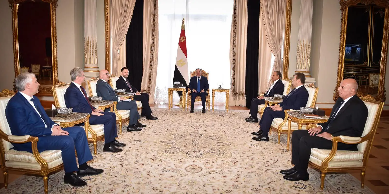 السيسي يستقبل مبعوث بوتين للتعاون المالي والاقتصادي مع دول البريكس