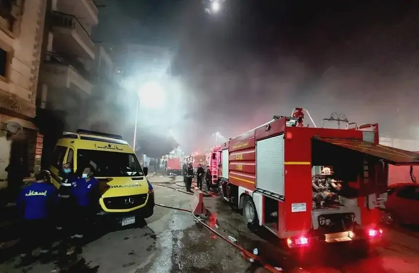 القصة الكاملة لحادث حريق منشية ناصر.. تفاصيل