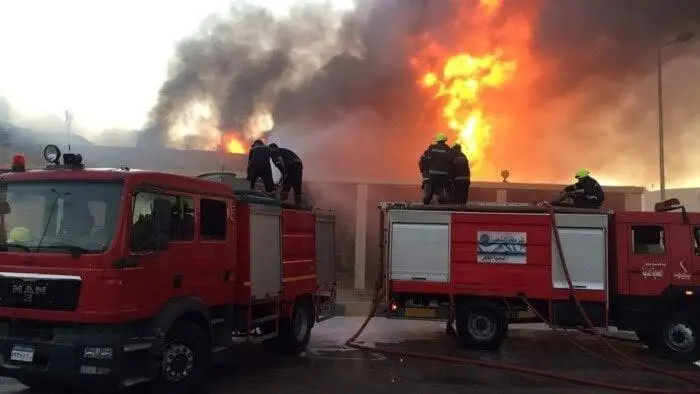 مصرع شخص في حريق منزل بنجع حمادي