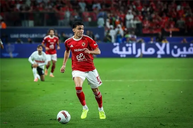 بن شرقي يضيف الهدف الثالث في شباك الزمالك