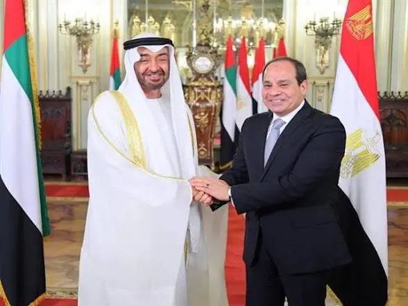الرئيسان السيسي ومحمد بن زايد يرحبان باتفاق وقف الحرب مع إيران وإعادة فتح مضيق هرمز