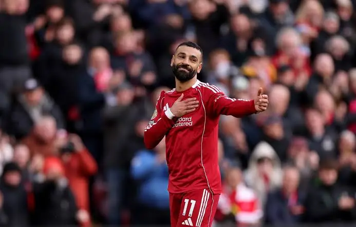محمد صلاح ضمن أفضل 50 لاعباً فى الدوري الإنجليزي هذا الموسم