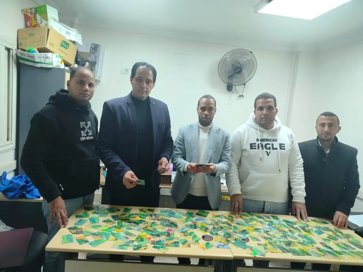ضبط 800 بطاقة تموينية  مدعمة بحملات رقابية بالبحيرة