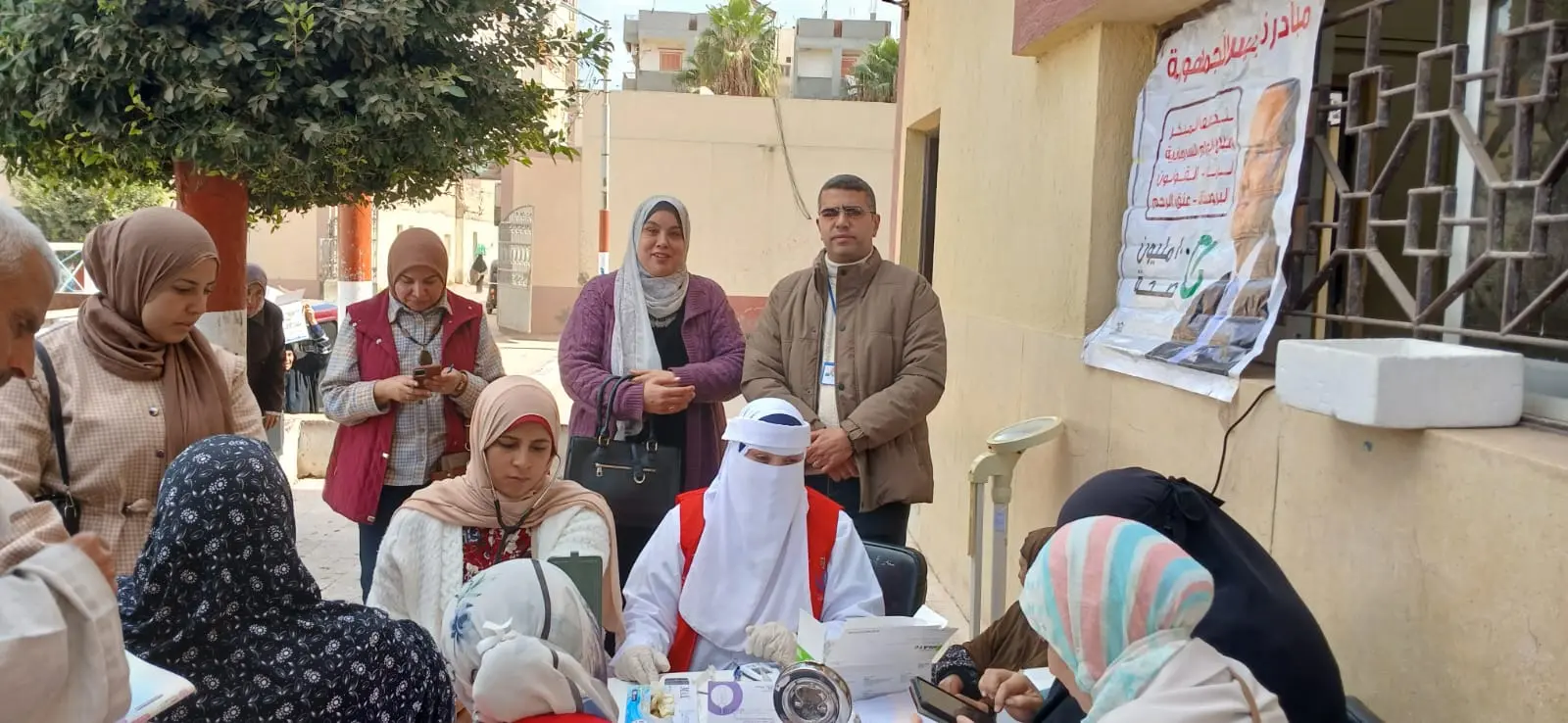 صحة البحيرة تشارك في فعاليات "قطار الخير 2 " بمركز شباب أبو حمص