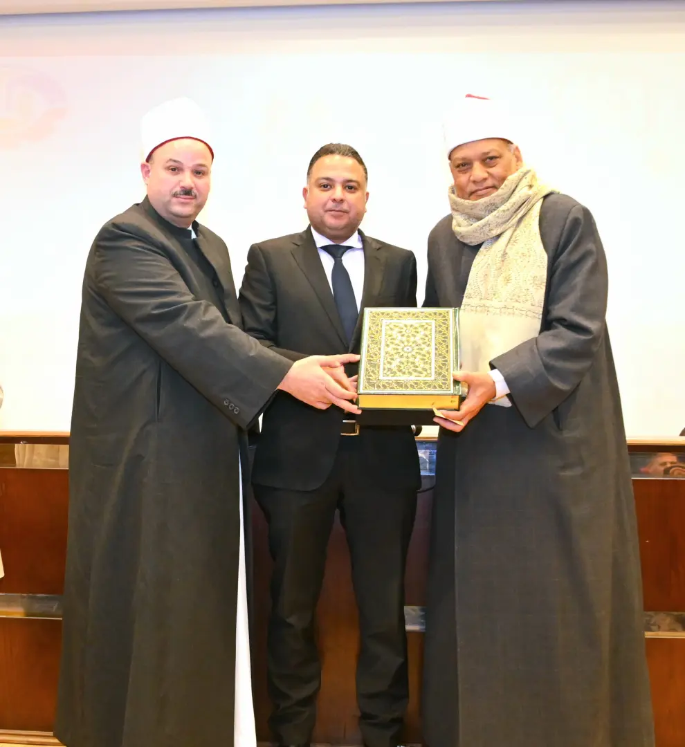 قيادات الأوقاف والأزهر والكنيسة تهنئ الدكتور شادي المشد بتعيينه نائبًا لمحافظ البحيرة - img 20260225 wa0070