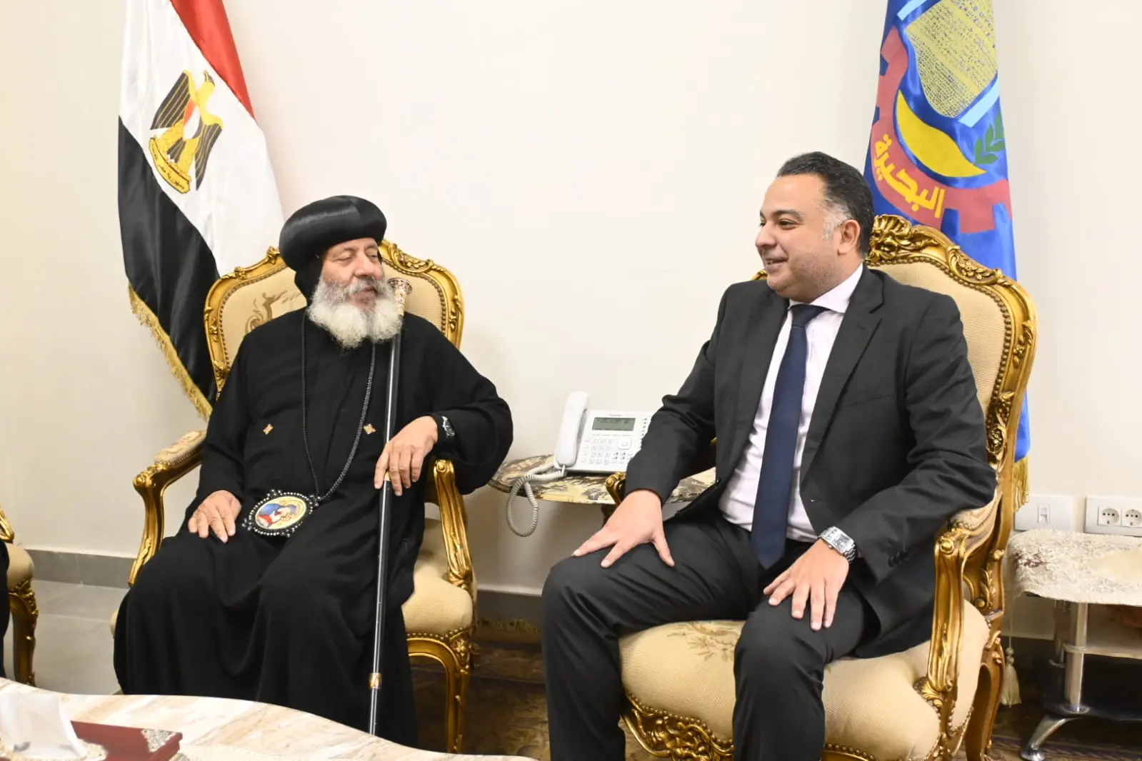 قيادات الأوقاف والأزهر والكنيسة تهنئ الدكتور شادي المشد بتعيينه نائبًا لمحافظ البحيرة - img 20260225 wa0072