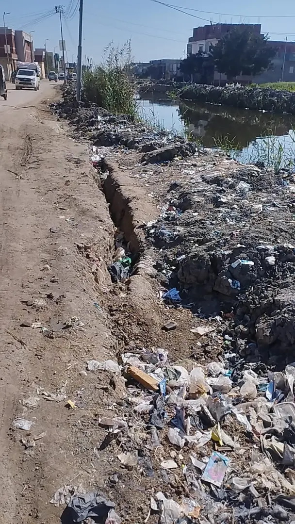 كارثة بلقطر: جسر منهار وأعمدة كهرباء تهدد المارة بطريق 105 بالبحيرة - img 20260225 wa0549 1