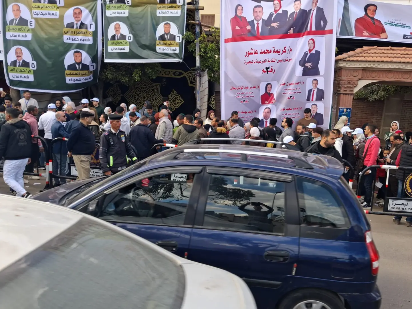 إقبال كبير على لجان الإقتراع بإنتخابات التجديد النصفي لنقابة المهندسين بالبحيرة - img 20260227 wa0022