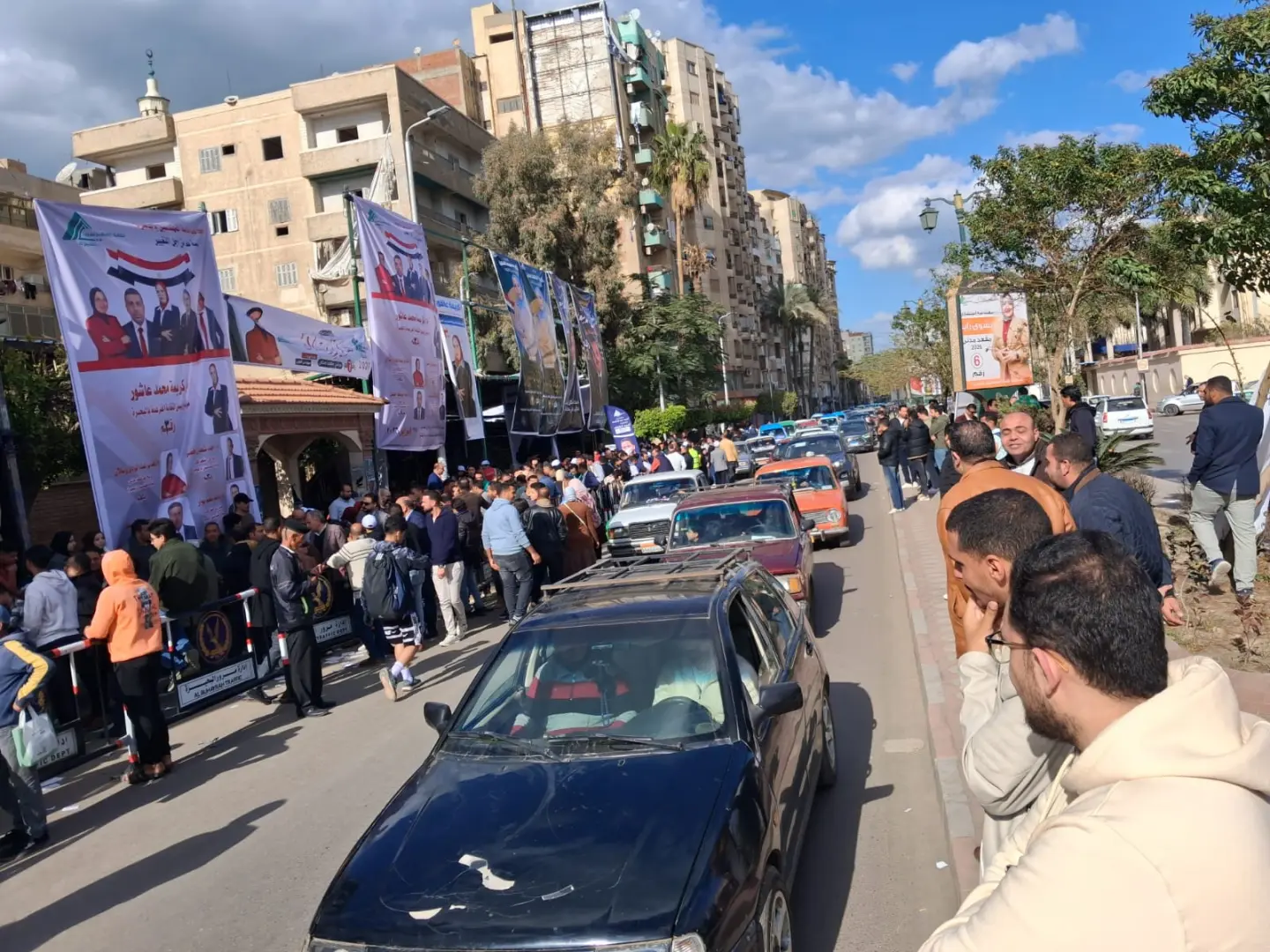 إقبال كبير على لجان الإقتراع بإنتخابات التجديد النصفي لنقابة المهندسين بالبحيرة - img 20260227 wa0029