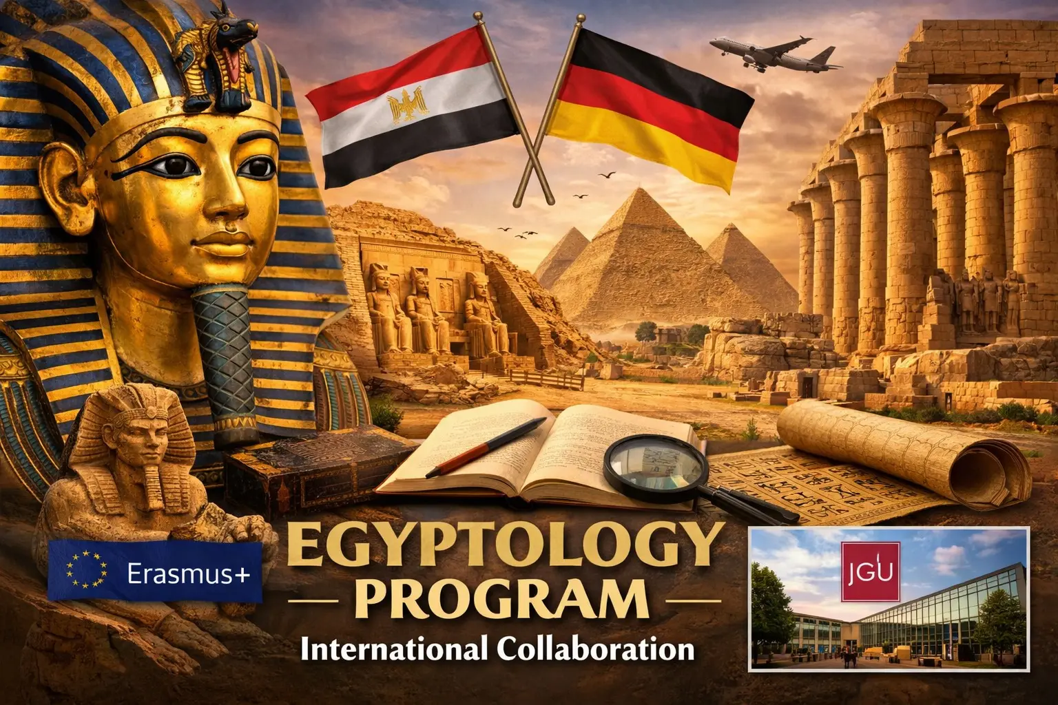 جامعة الأقصر تعلن عن فتح باب الترشح للمشاركة في برنامج دولي في علم المصريات بجامعة ماينز بألمانيا