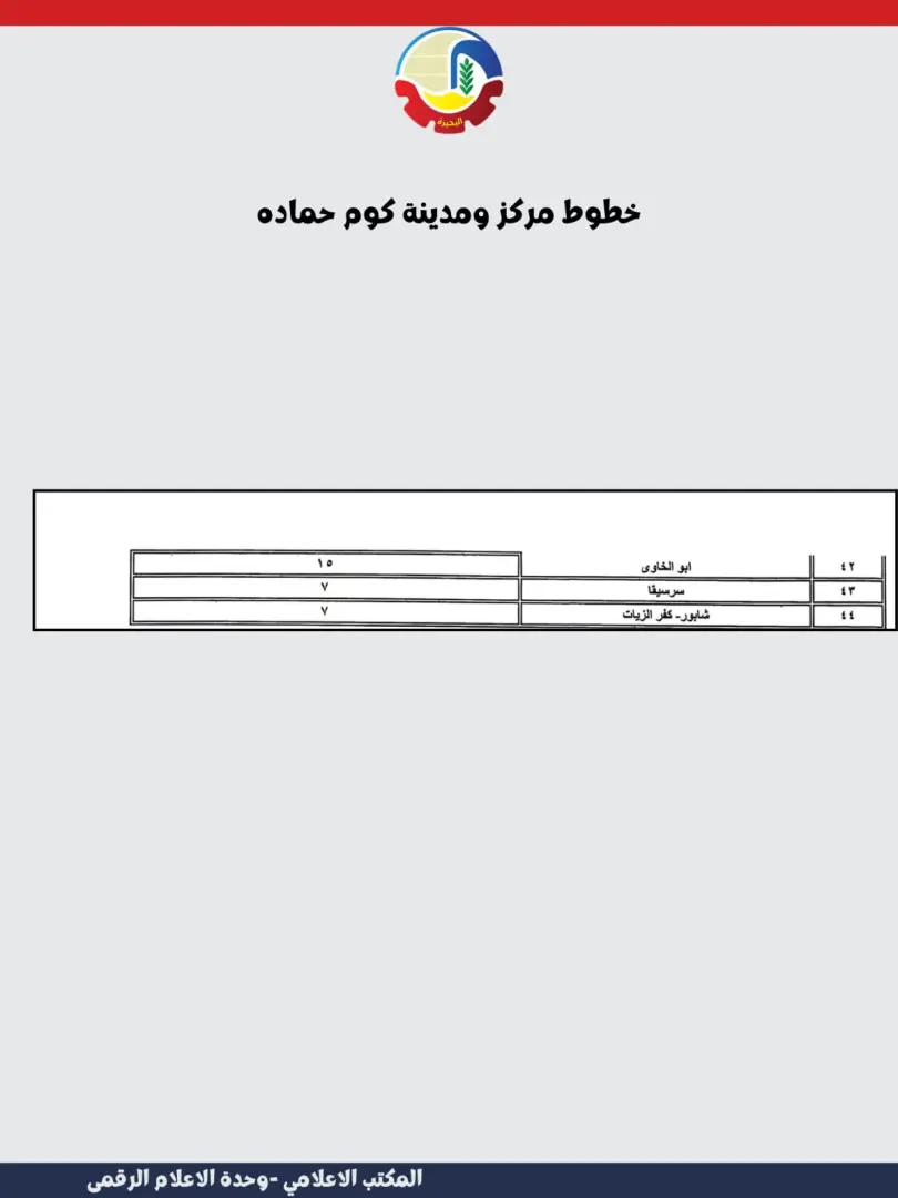 ننشر تعريفة الأجرة الجديدة بمدن وقرى محافظة البحيرة - img 20260310 wa0026