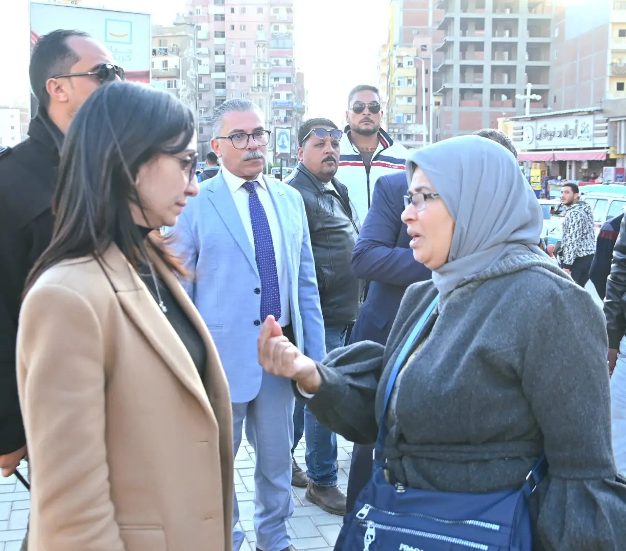 محافظ البحيرة تتابع اللمسات النهائية لأعمال تطوير ميدان المحطة بدمنهور