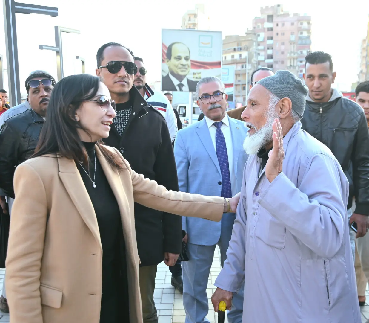 محافظ البحيرة تتابع اللمسات النهائية لأعمال تطوير ميدان المحطة بدمنهور - img 20260315 wa0100