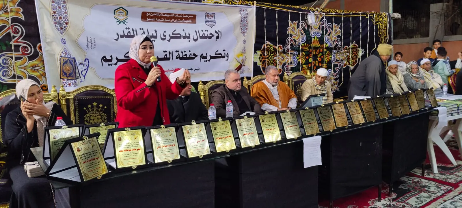 فى إحتفالية حاشدة..  تكريم 300 من حفظة القرآن بمركز شباب الشوكة بدمنهور