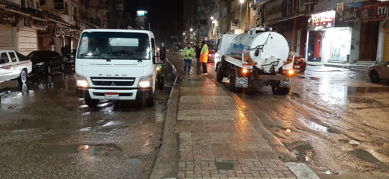جهود مكثفة لمواجهة تداعيات الطقس السيئ و رفع آثار مياه الأمطار بالبحيرة - img 20260326 wa0028 1