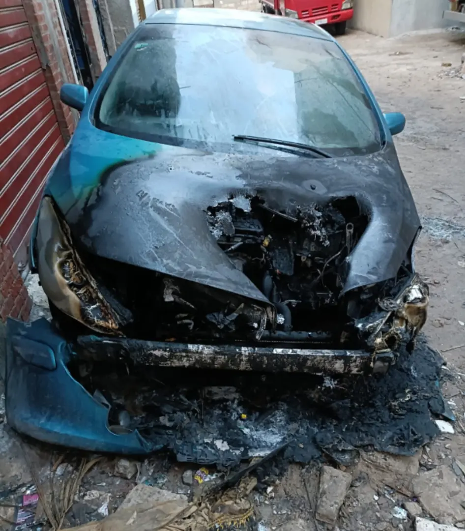 أمن البحيرة يكشف غموض إشعال النيران في سيارة مسؤول رقابي لتموين إدكو