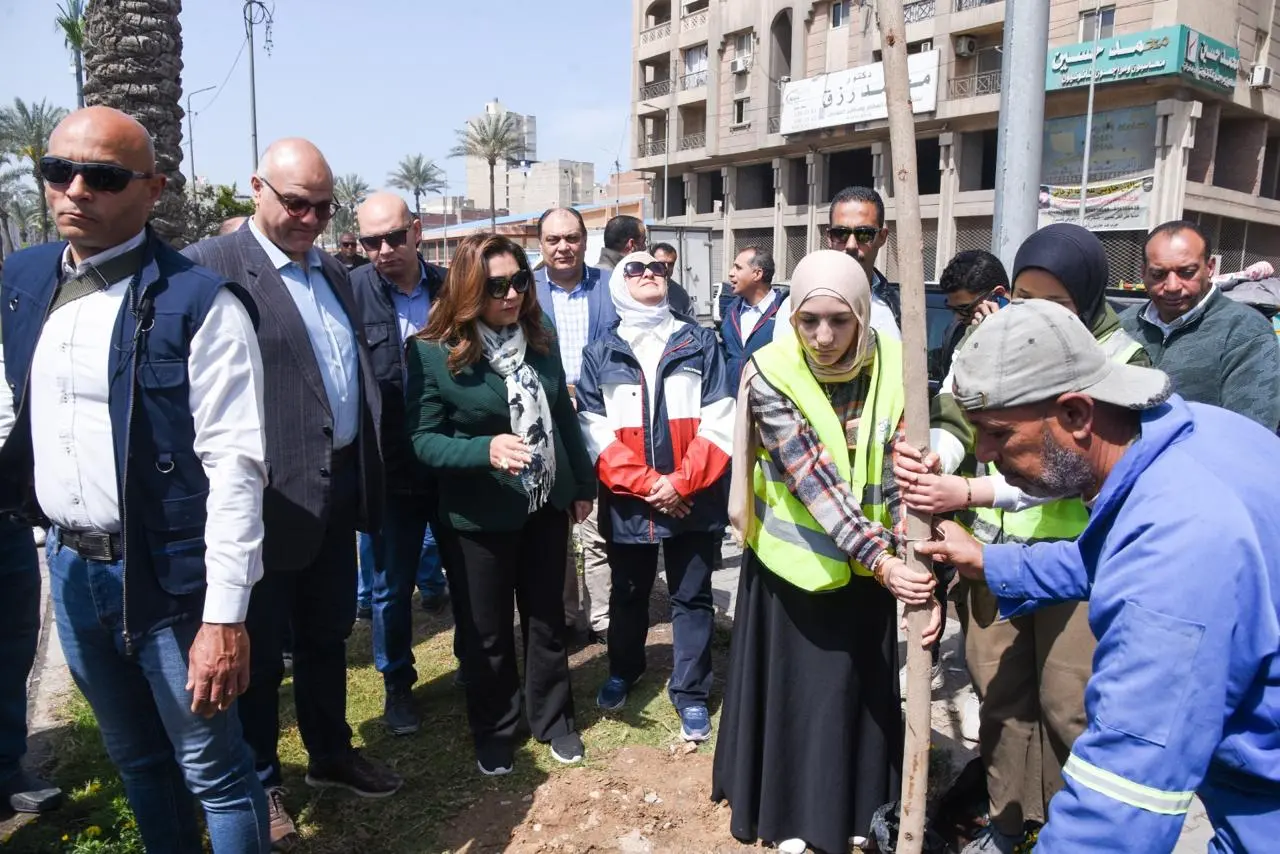 وزيرة التنميةالمحلية: زراعة 9460 شجرة لتعزيز الاستدامة البيئية وتحسين جودة الهواء بالإسكندرية