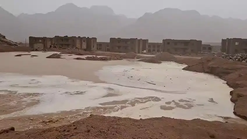 سيول سانت كاترين تملأ السدود والوديان.. وفرحة غامرة بين السكان