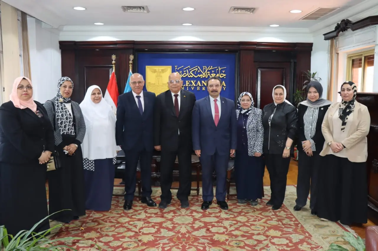 جامعة الإسكندرية تستقبل فريق زيارة الاعتماد المؤسسي والبرامجي من الهيئة القومية لضمان جودة التعليم والإعتماد