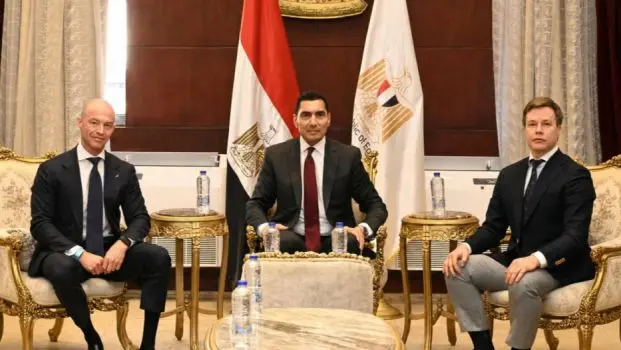 وزير الشباب والرياضة يلتقي نائب رئيس اللجنة الأولمبية الروسية لتعزيز التعاون المصري الروسي