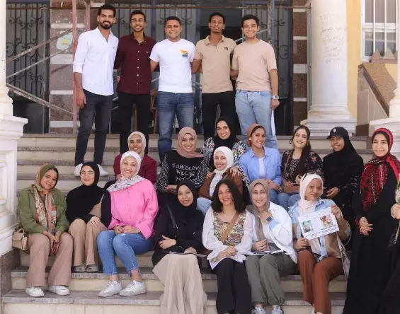 طلاب إعلام قنا يطلقون حملة «مسارك» للتعريف بجامعة جنوب الوادي الأهلية