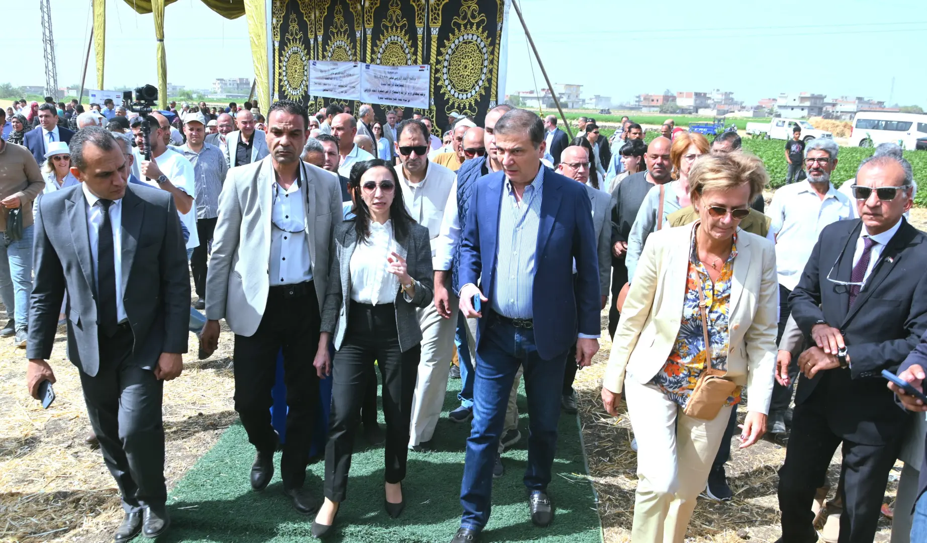حصاد الذهب بالبحيرة.. القمح يحقق طفرة إنتاجية بدعم أوروبي وميكنة حديثة - img 20260511 wa0078