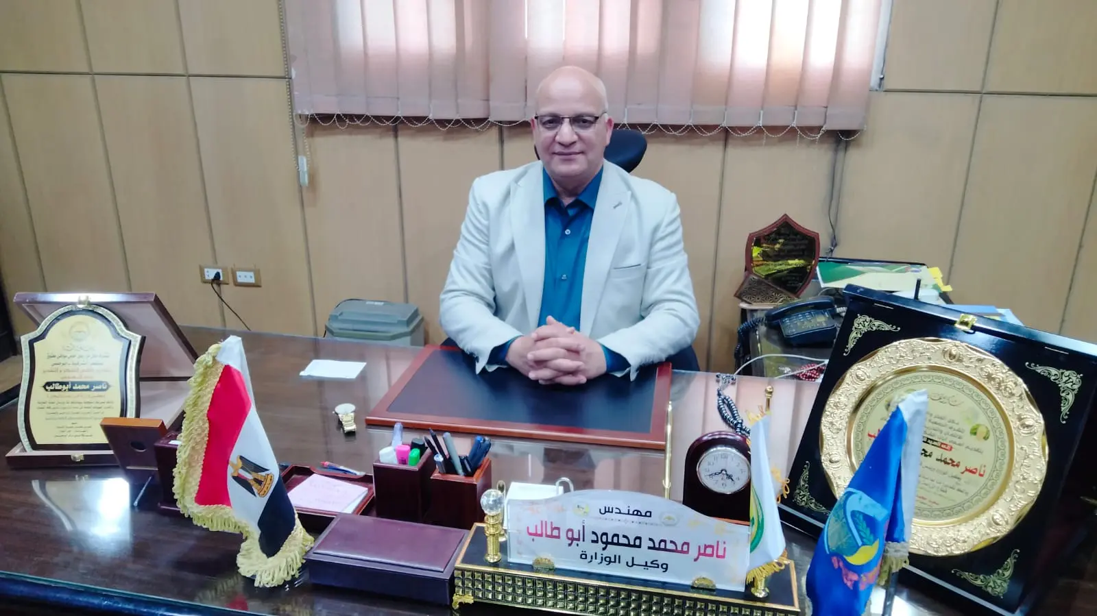 وكيل وزارة الزراعة بالبحيرة يعتمد حركة تنقلات  بين مديرى الإدارات