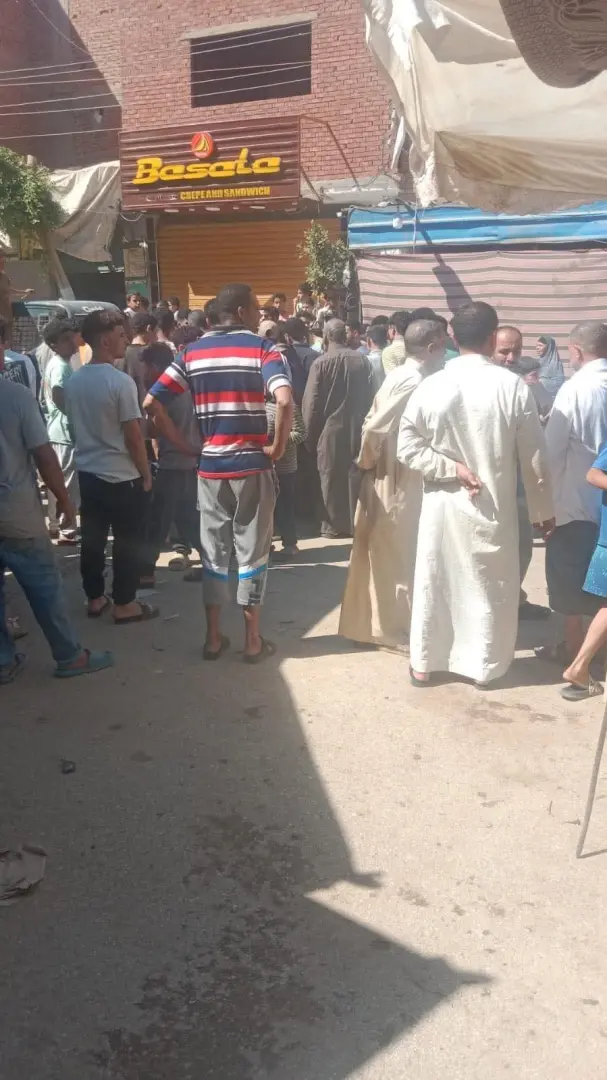 لودر ينهي حياة طفل صغير في قرية نقاليفة بالفيوم
