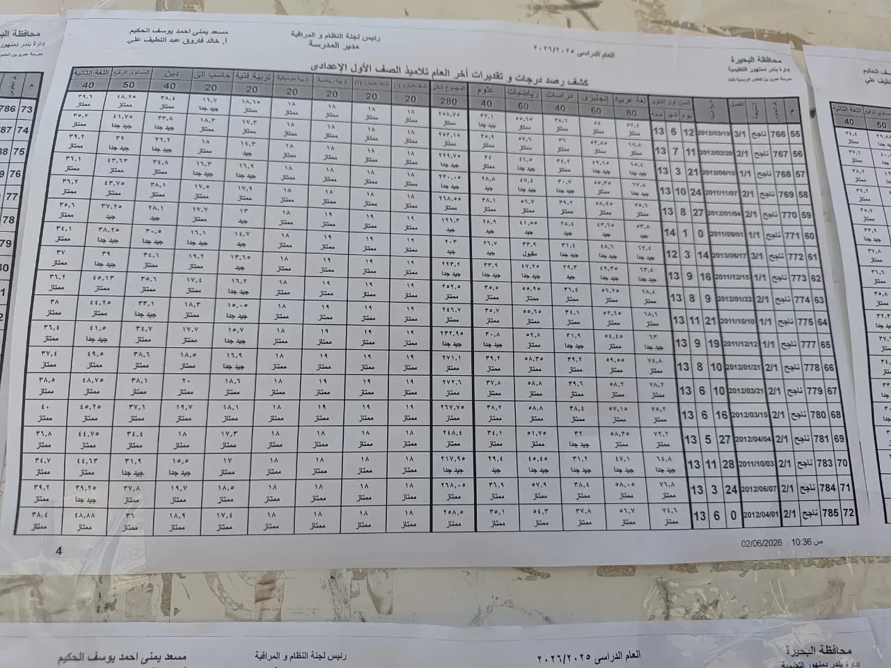 الآن رسميًا.. نتيجة أولى وثانية إعدادي الترم الثاني 2026 جميع المحافظات