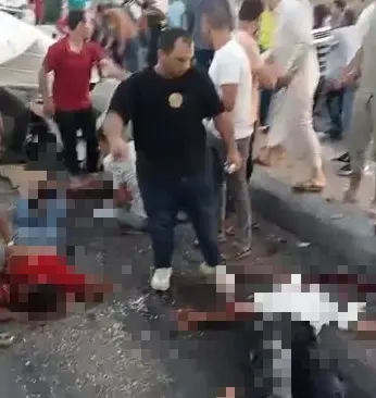 تفاصيل وأسماء 14 مصابًا في انقلاب ميكروباص ببلبيس بالشرقية