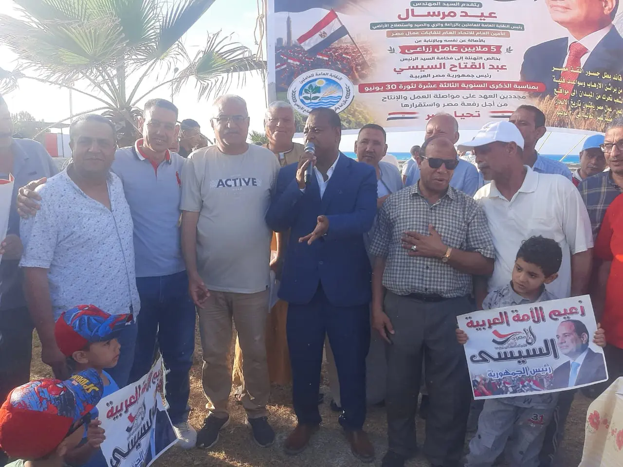 رؤساء اللجان النقابية بالبحيرة يشاركون في احتفالية النقابة العامة بذكرى ثورة 30 يونيو