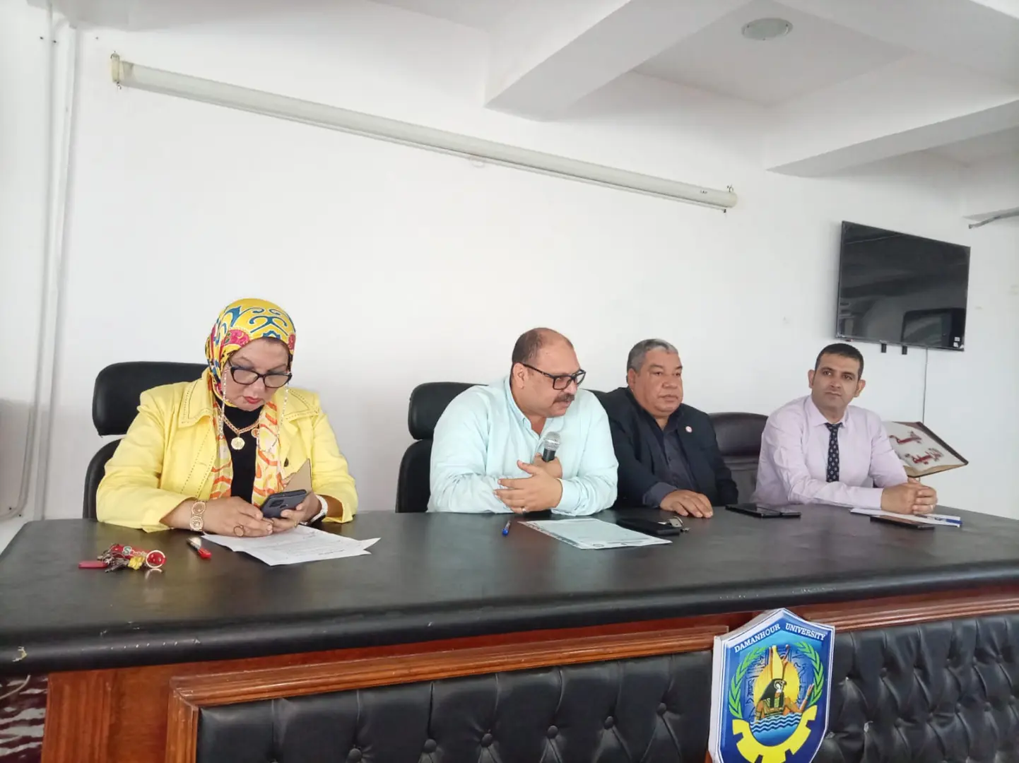 جامعة دمنهور تنظم ندوة حول حماية البيانات والأمن السيبراني