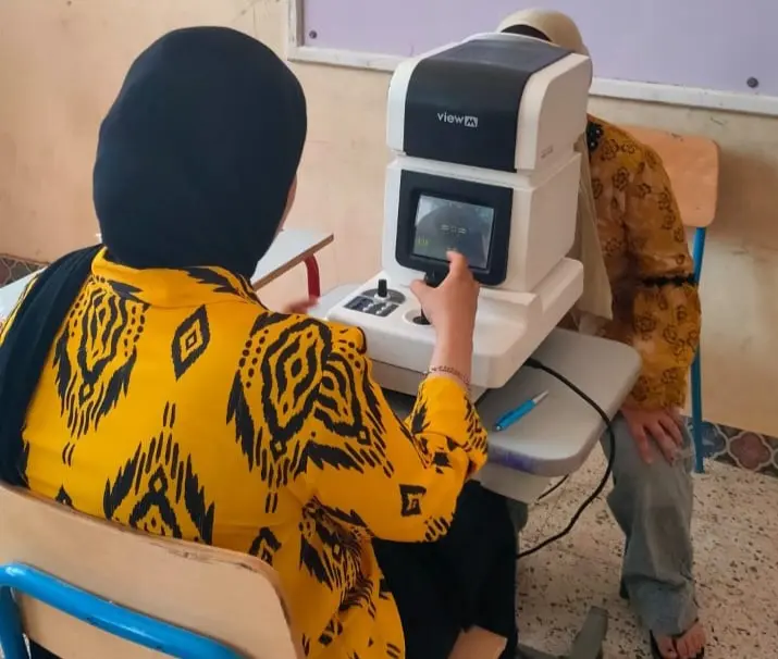 خدمات مجانية لـ592 مواطنًا بقافلة سكانية بالبحيرة