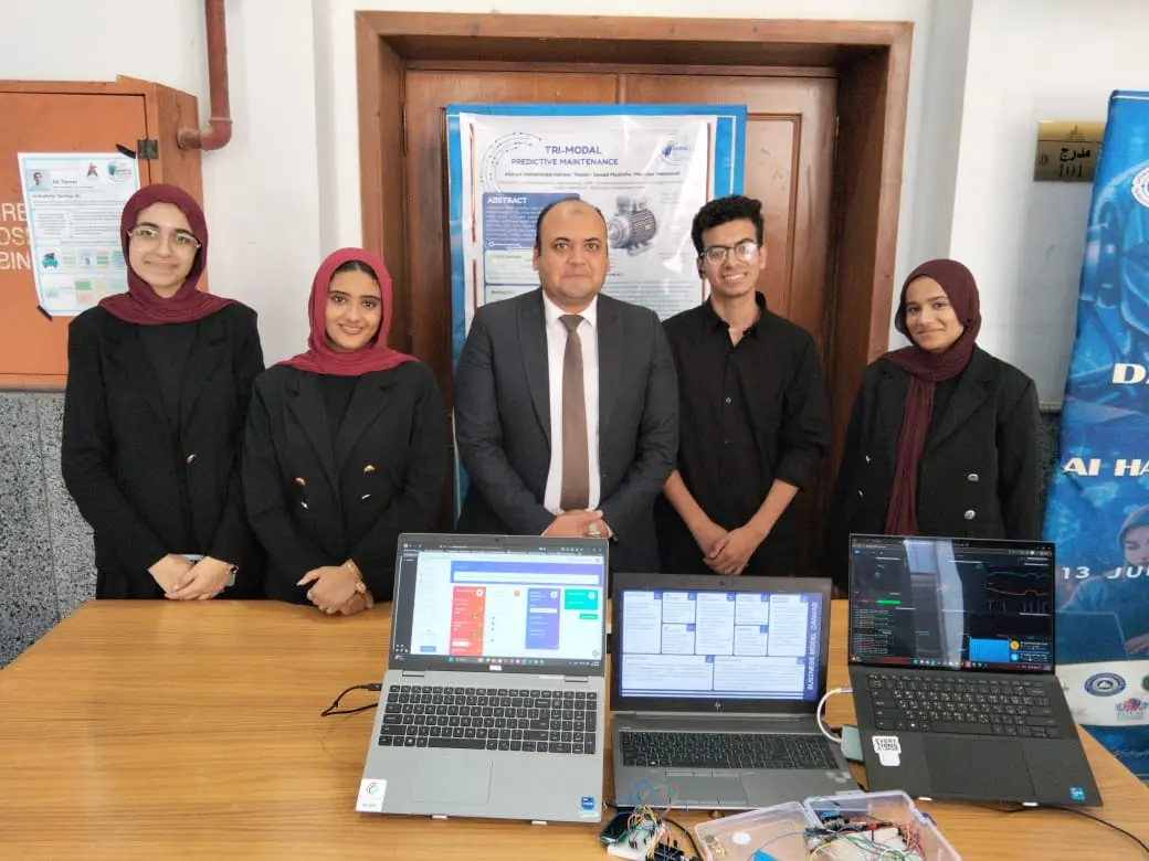 ذكاء دمنهور يتحدى الكبار.. مشروع مبتكر للتنبؤ بالأعطال قبل وقوعها يعزز فرص الجامعة بالمنافسة