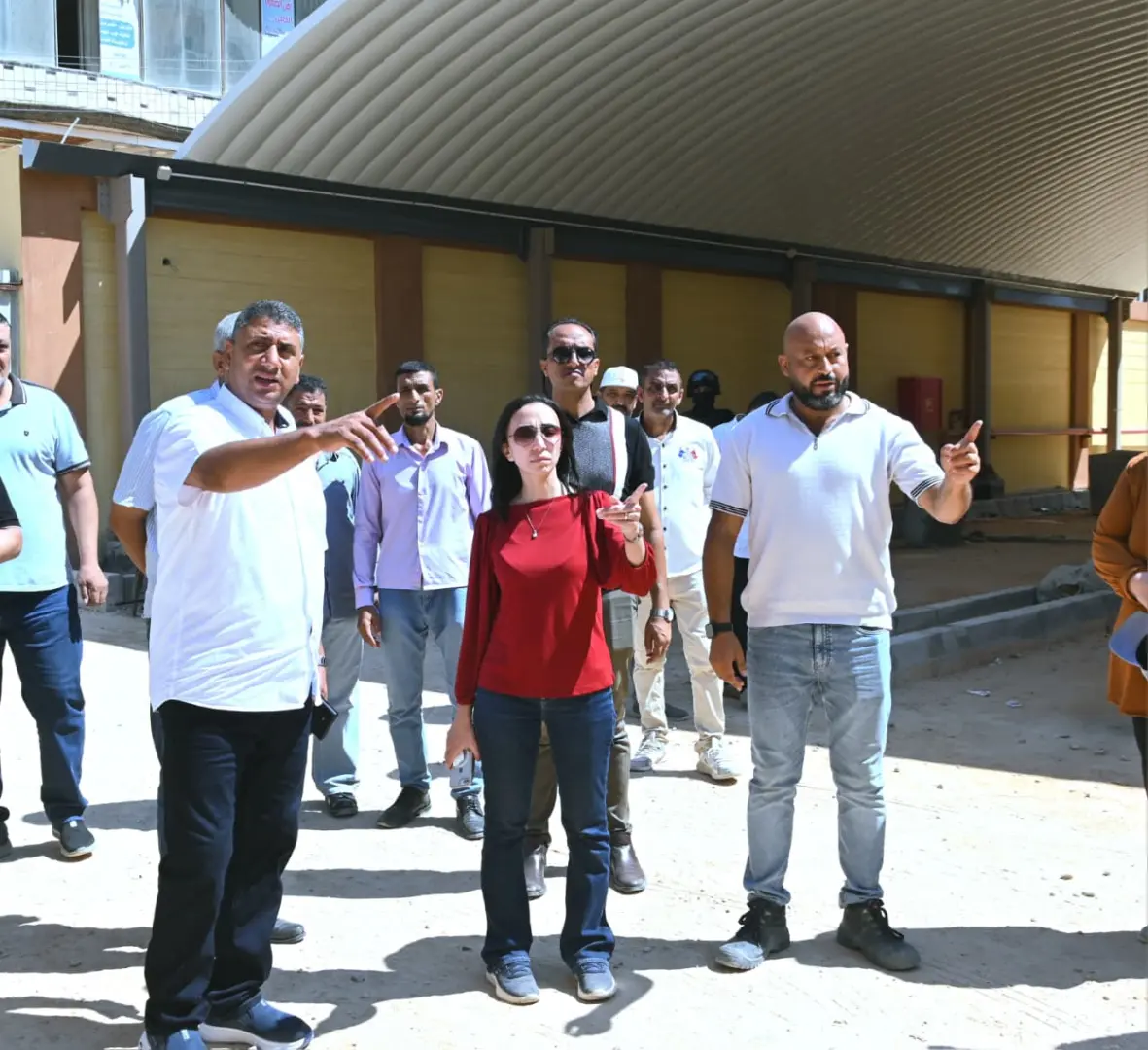 محافظ البحيرة تتابع تطوير موقف أبو المطامير