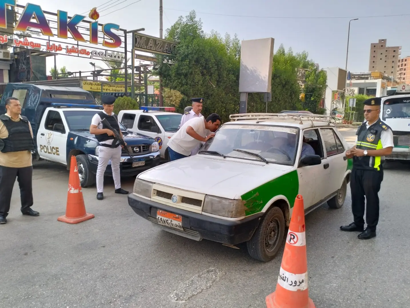 حملات أمنية ومرورية مكثفة بالفيوم لتعزيز الأمن وضبط المخالفين